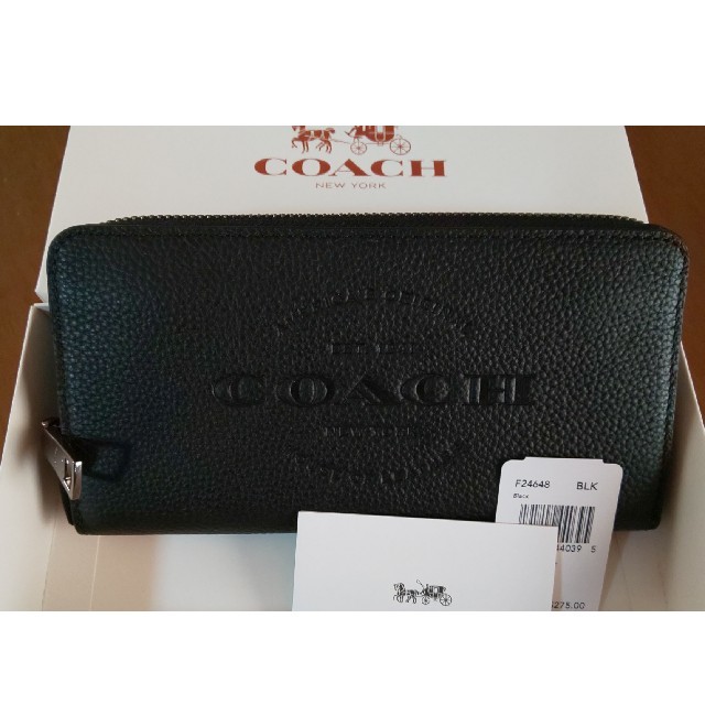 COACH(コーチ)のCOACHコーチ長財布☆新品未使用 メンズのファッション小物(長財布)の商品写真