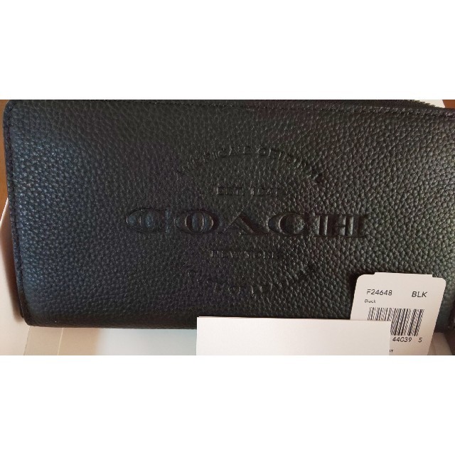 COACH(コーチ)のCOACHコーチ長財布☆新品未使用 メンズのファッション小物(長財布)の商品写真