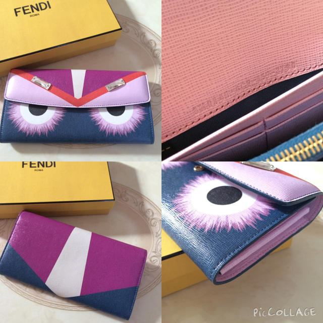 フェンディ♡モンスター長財布 フェンディ♡モンスター長財布