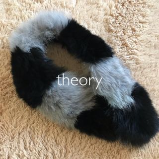 セオリー(theory)のtheory セオリー ラビットファー マフラー/スヌード /ティペット(スヌード)