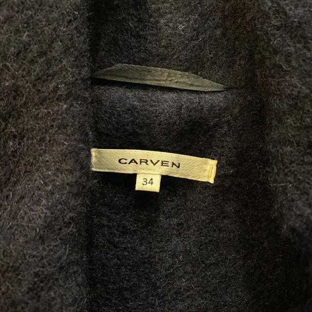 CARVEN(カルヴェン)のCARVEN カルヴェン　ピーコート　サイズ34 レディースのジャケット/アウター(ピーコート)の商品写真