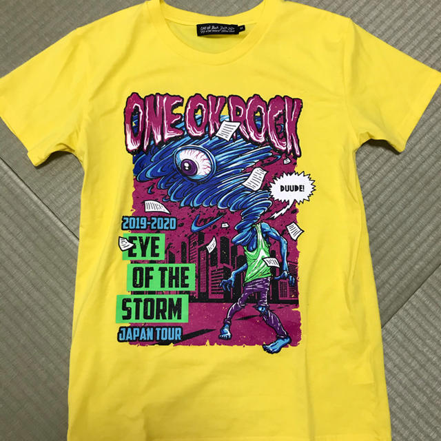 ONE OK ROCK ワンオク2019年ライブＴシャツ　黄色