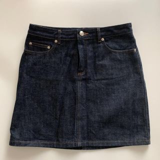 アーペーセー(A.P.C)のAPC スタンダードデニムスカート(ひざ丈スカート)