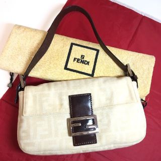 フェンディ(FENDI)のフェンディ　ズッカ柄　バケット(ショルダーバッグ)