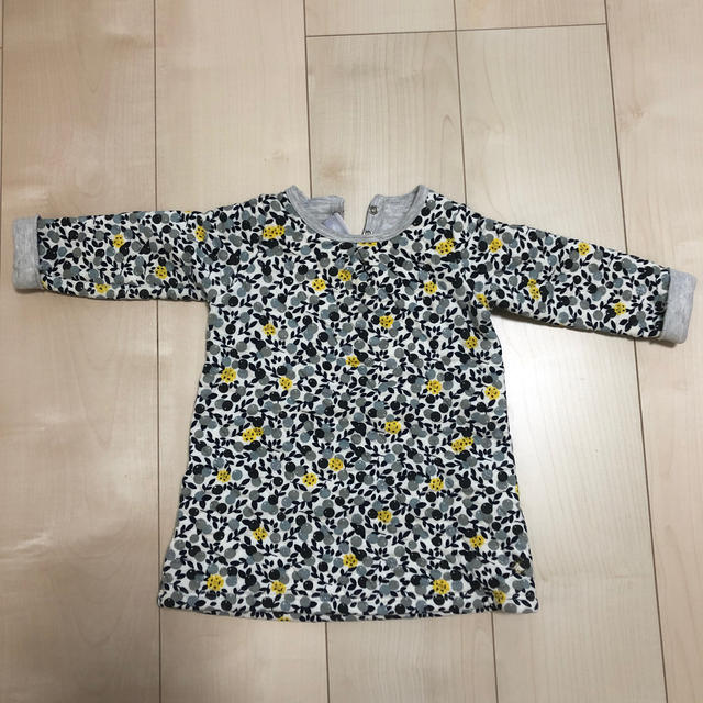 PETIT BATEAU(プチバトー)のプチバトー ワンピース 81㎝ キッズ/ベビー/マタニティのベビー服(~85cm)(ワンピース)の商品写真