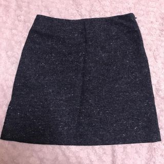 ジェイクルー(J.Crew)のJ.CREW ツイード ウール スカート(ミニスカート)