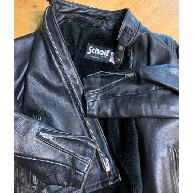 schott(ショット)のschott シングルライダース ショット ジャケット 641 36インチ メンズのジャケット/アウター(ライダースジャケット)の商品写真