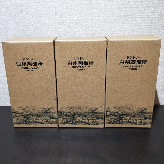 白州蒸留所限定ボトル ３本 ウイスキー 国内外の人気が集結 7200円 www