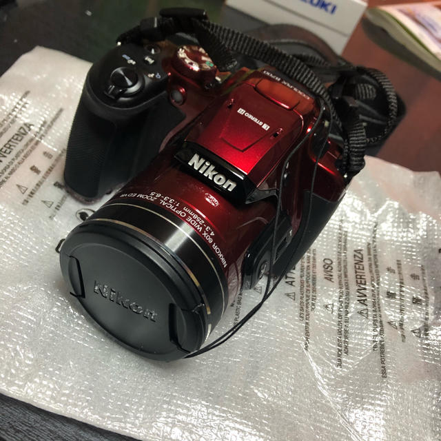 Nikon(ニコン)のNikon COOLPIX Bridge COOLPIX B700 RED スマホ/家電/カメラのカメラ(デジタル一眼)の商品写真