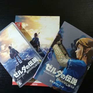 ゼルダの伝説 ブレス オブ ザ ワイルド ～冒険ガイドブック＆マップ付き～（数量(家庭用ゲームソフト)