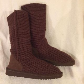 アグ(UGG)のUGG アグ ニットブーツ(ブーツ)