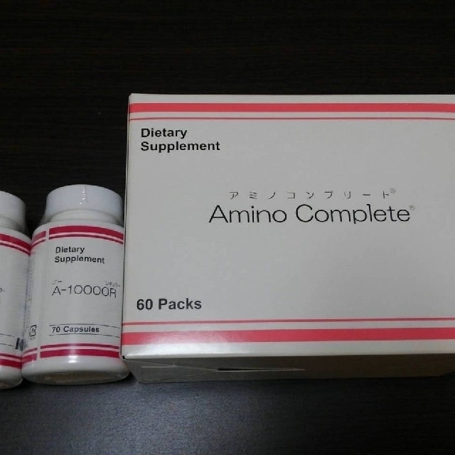 【送料込】 [12/31まで]ケンビファミリー　A-10000R(２個)&アミノコンプリート アミノ酸