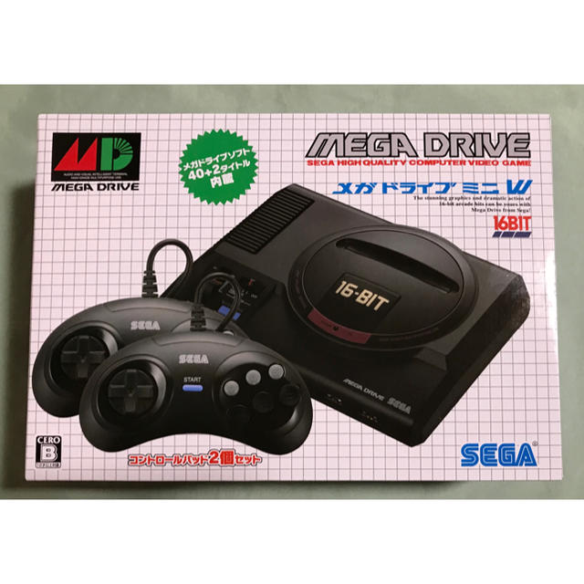 ゲームソフト/ゲーム機本体メガドライブミニW 新品未開封品