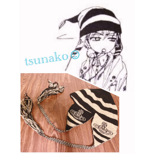 正規品】新品 Vivienne Westwood 耳当て付きニットNANAシン 正規品】新品 Vivienne Westwood 耳当て付きニットNANAシン