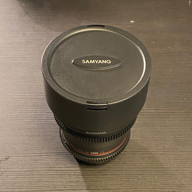 カメラsamyang 広角レンズ10mm APS-C専用 T3.1 canonマウント