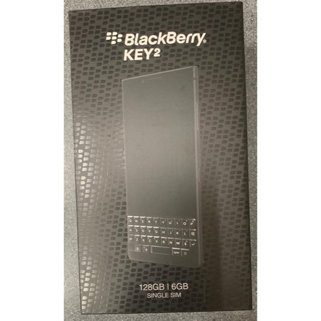 スマートフォン本体black berry key2 新品未使用