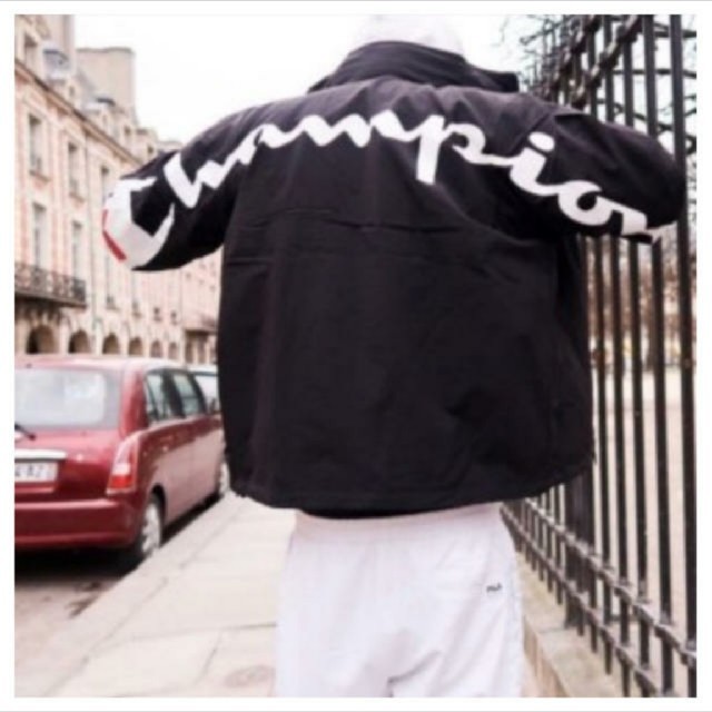 Supreme Champion Track Jacket Black 黒 S - ナイロンジャケット