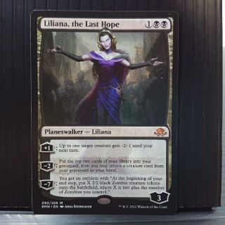 マジックザギャザリング(マジック：ザ・ギャザリング)の◆厳しい現実様専用◆（EMN）Liliana the Last Hope(シングルカード)