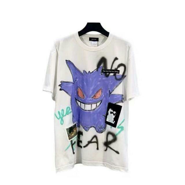 新品 Guernika ゲルニカ ポケモンtシャツ ゲンガー White