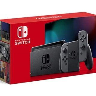 ニンテンドースイッチ(Nintendo Switch)のNintendo Switch Joy-Con(L)/(R)グレー 新モデル(家庭用ゲーム機本体)