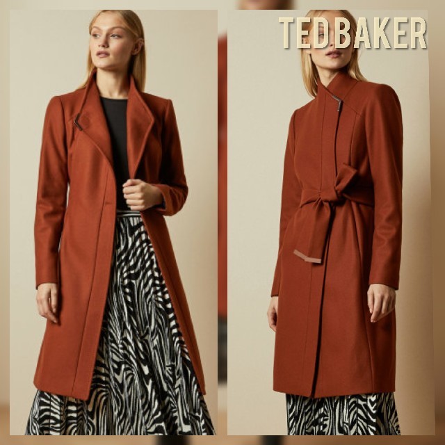 TED BAKER(テッドベイカー)のTED BAKER☆新作定番ラップロングコート レディースのジャケット/アウター(ロングコート)の商品写真