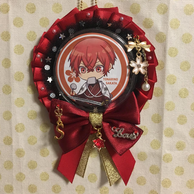 浦島坂田船 坂田さんイメージカラー缶バッジ用ロゼット の通販 by