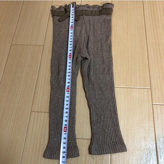 ZARA KIDS(ザラキッズ)のZARA リブ　レギンス キッズ/ベビー/マタニティのキッズ服女の子用(90cm~)(パンツ/スパッツ)の商品写真