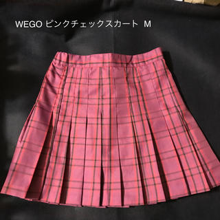 ウィゴー(WEGO)のWEGO チェックプリーツスカート  M(ミニスカート)