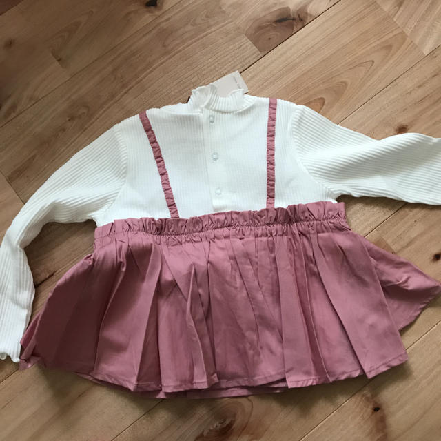 petit main(プティマイン)のpetit  main 新品タグ付き トップス 90cm キッズ/ベビー/マタニティのキッズ服女の子用(90cm~)(Tシャツ/カットソー)の商品写真