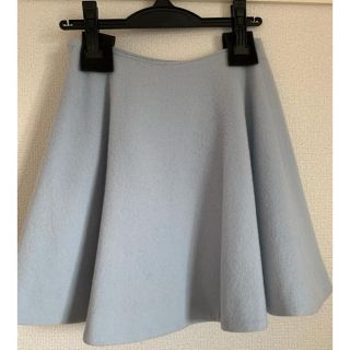 ジルスチュアート(JILLSTUART)のジルスチュアート ウール フレア スカート 0(ミニスカート)