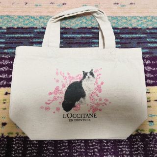 ロクシタン(L'OCCITANE)のロクシタン　ミャウちゃんお散歩トートバッグ(トートバッグ)