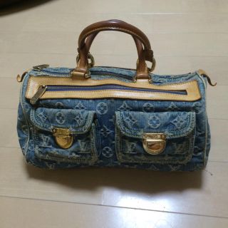 ルイヴィトン(LOUIS VUITTON)のヴィトン ネオスピーディモノグラムデニム(ハンドバッグ)