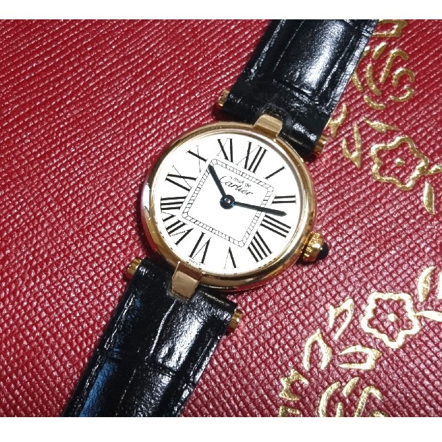 【コンビニ受取対応商品】 - Cartier 【美品☆】カルティエ 腕時計 / SM レディース オパラン マストヴァンドーム 腕時計