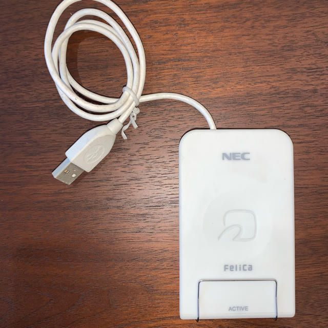 NEC(エヌイーシー)の☆FeliCa カードリーダー　NEC RC-S320 スマホ/家電/カメラのPC/タブレット(PC周辺機器)の商品写真
