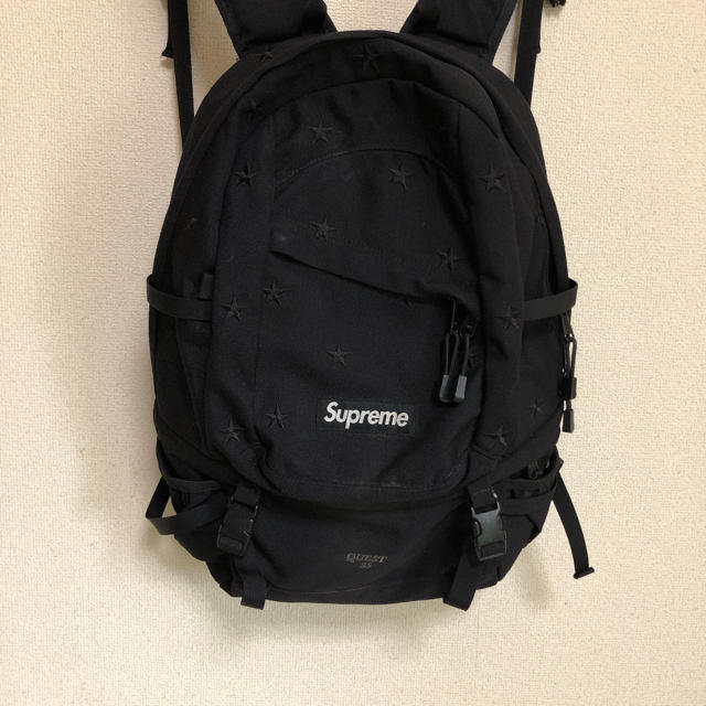 Supreme 2013A/W Stars Back Pack Black