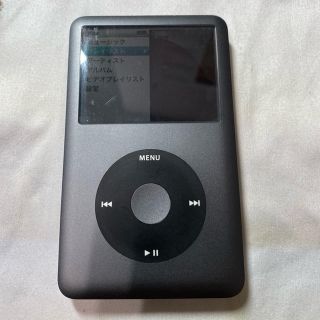 アップル(Apple)のiPod classic 160GB ブラック(ポータブルプレーヤー)