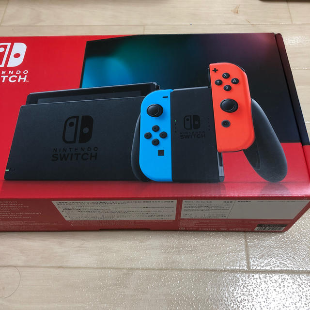 Nintendo Switch(ニンテンドースイッチ)のNintendo Switch 新品　新モデル　未開封　新型　任天堂 エンタメ/ホビーのゲームソフト/ゲーム機本体(家庭用ゲーム機本体)の商品写真