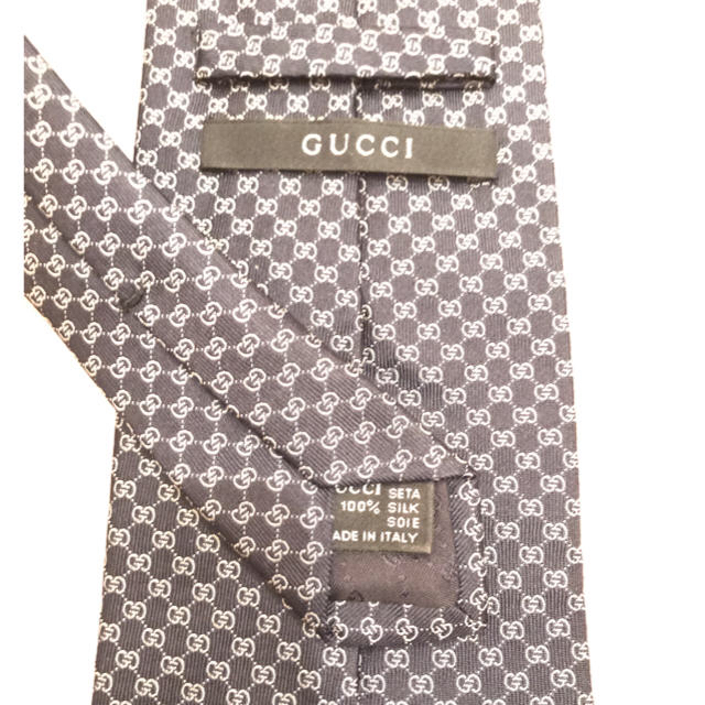 Gucci(グッチ)の【最終値下】【定価37800/美品】グッチ ネクタイ インターロッキング メンズのファッション小物(ネクタイ)の商品写真