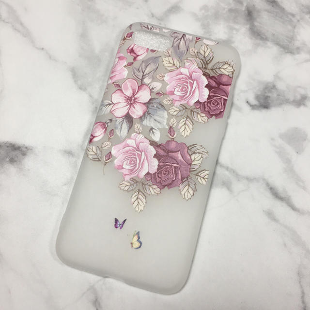 dazzlin(ダズリン)のNo.29 可愛い 花柄 iPhoneケース iPhone7/8/X/XS スマホ/家電/カメラのスマホアクセサリー(iPhoneケース)の商品写真