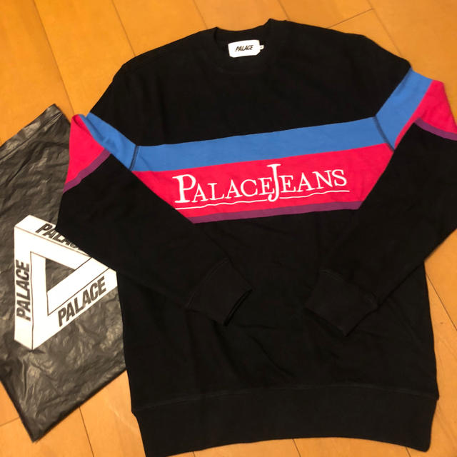 入手困難 Palace Jeans Crew Sweat パレスジーンズスウェット