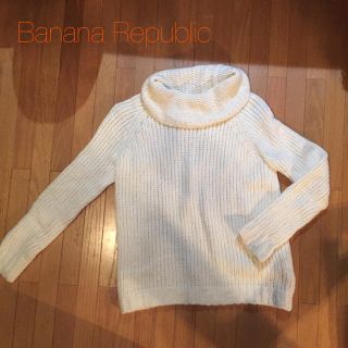 バナナリパブリック(Banana Republic)のタートルネックニット(ニット/セーター)