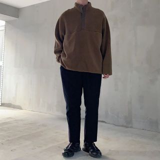 コモリ(COMOLI)の Graphpaper Wool Boa Hi-Neck Pullover(ブルゾン)