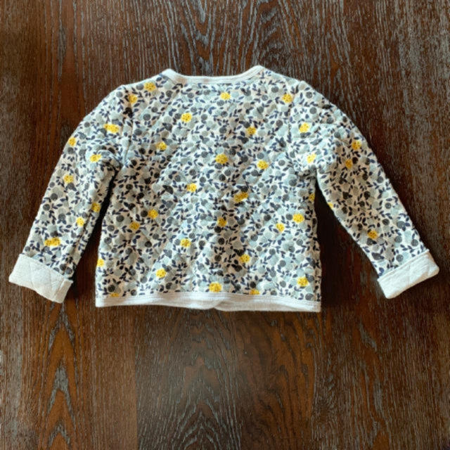 PETIT BATEAU(プチバトー)のプチバトー  カーディガン 24m キルティング カーディガン キッズ/ベビー/マタニティのベビー服(~85cm)(カーディガン/ボレロ)の商品写真