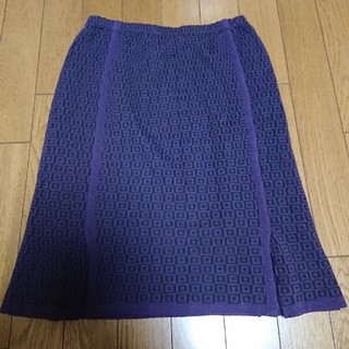 オゾック(OZOC)のOZOC 紫ミニスカート(ミニスカート)