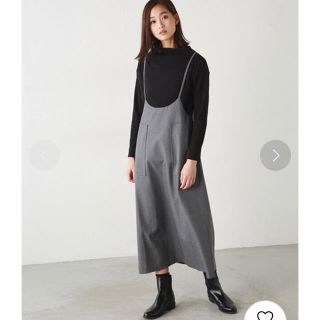 アズールバイマウジー(AZUL by moussy)のJILLさん専用 ストラップハイウエストミディSK(ロングワンピース/マキシワンピース)