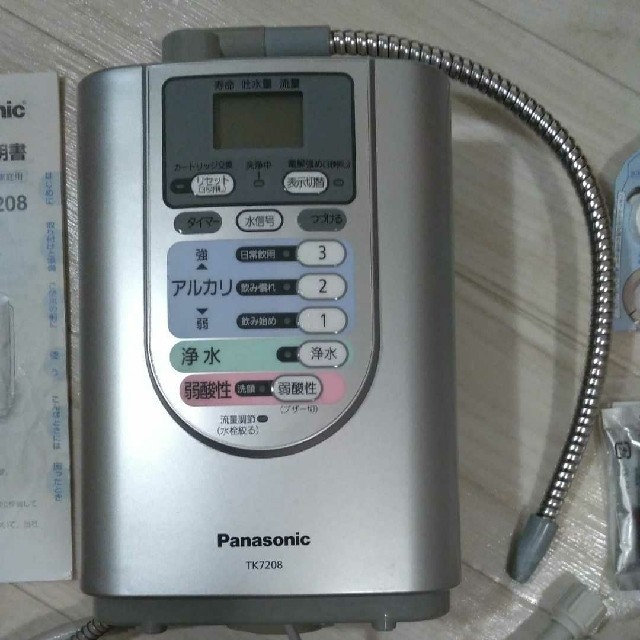 Panasonic(パナソニック)のPanasonic 整水器 TK7208 インテリア/住まい/日用品のキッチン/食器(浄水機)の商品写真