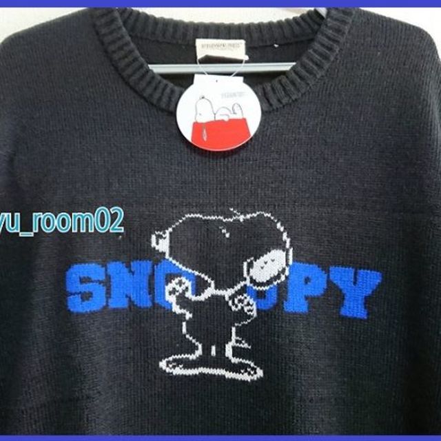 SNOOPY(スヌーピー)の【新品☆】スヌーピー セーター(ニット)ゆったり☆LL メンズのトップス(ニット/セーター)の商品写真