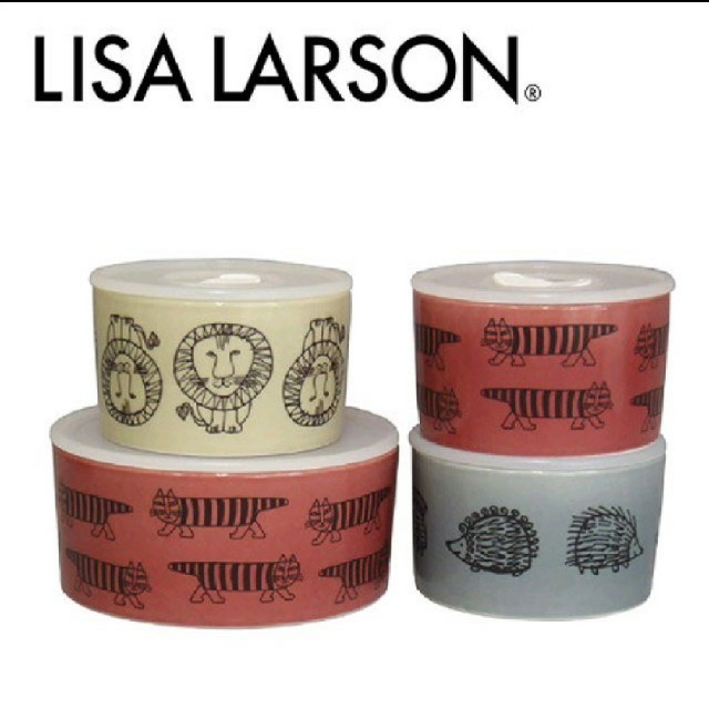 Lisa Larson(リサラーソン)のリサラーソン/レンジパック インテリア/住まい/日用品のキッチン/食器(容器)の商品写真