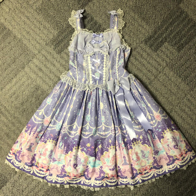 ひざ丈ワンピースAngelic Pretty  Marine Kingdom ジャンスカ