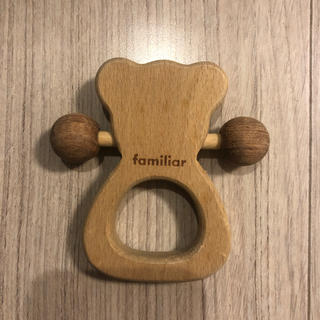 ファミリア(familiar)のfamiliar 木製おもちゃ(がらがら/ラトル)